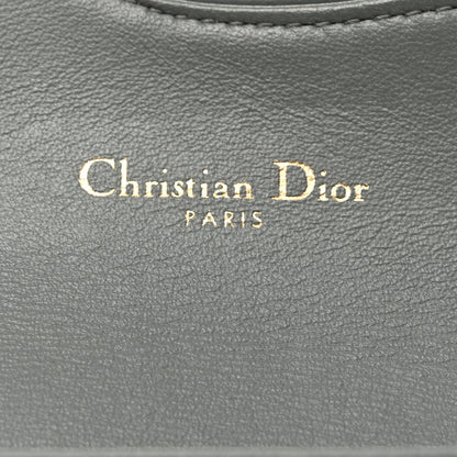 Christian Dior Oblique Saddle Card Holder Gray 6 of 9