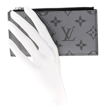 Louis Vuitton Taigarama Coin Card Holder Gunmetal 2 of 6