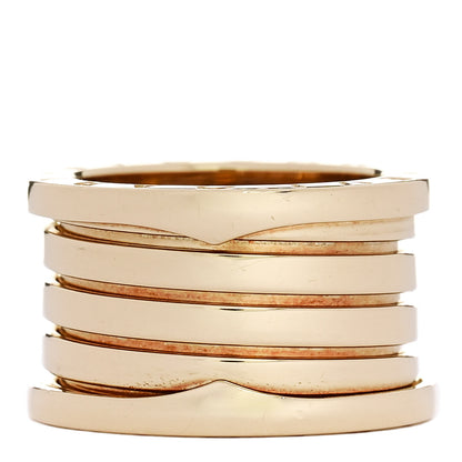 Bulgari 18K Yellow Gold B.Zero1 Four-Band Ring 52 6 1 of 4