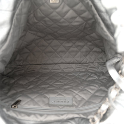 Chanel Metallic Calfskin Quilted Chanel 22 Silver 6 of 13