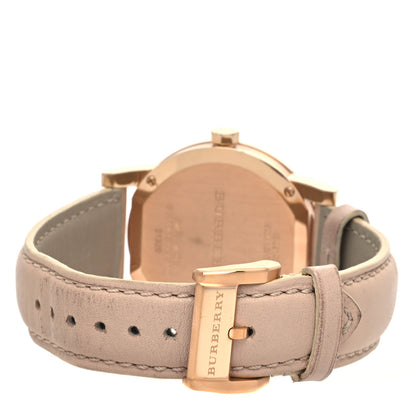 Burberry Stainless Steel Calfskin 33mm The City Quartz Watch Nude BU9109 3 of 4