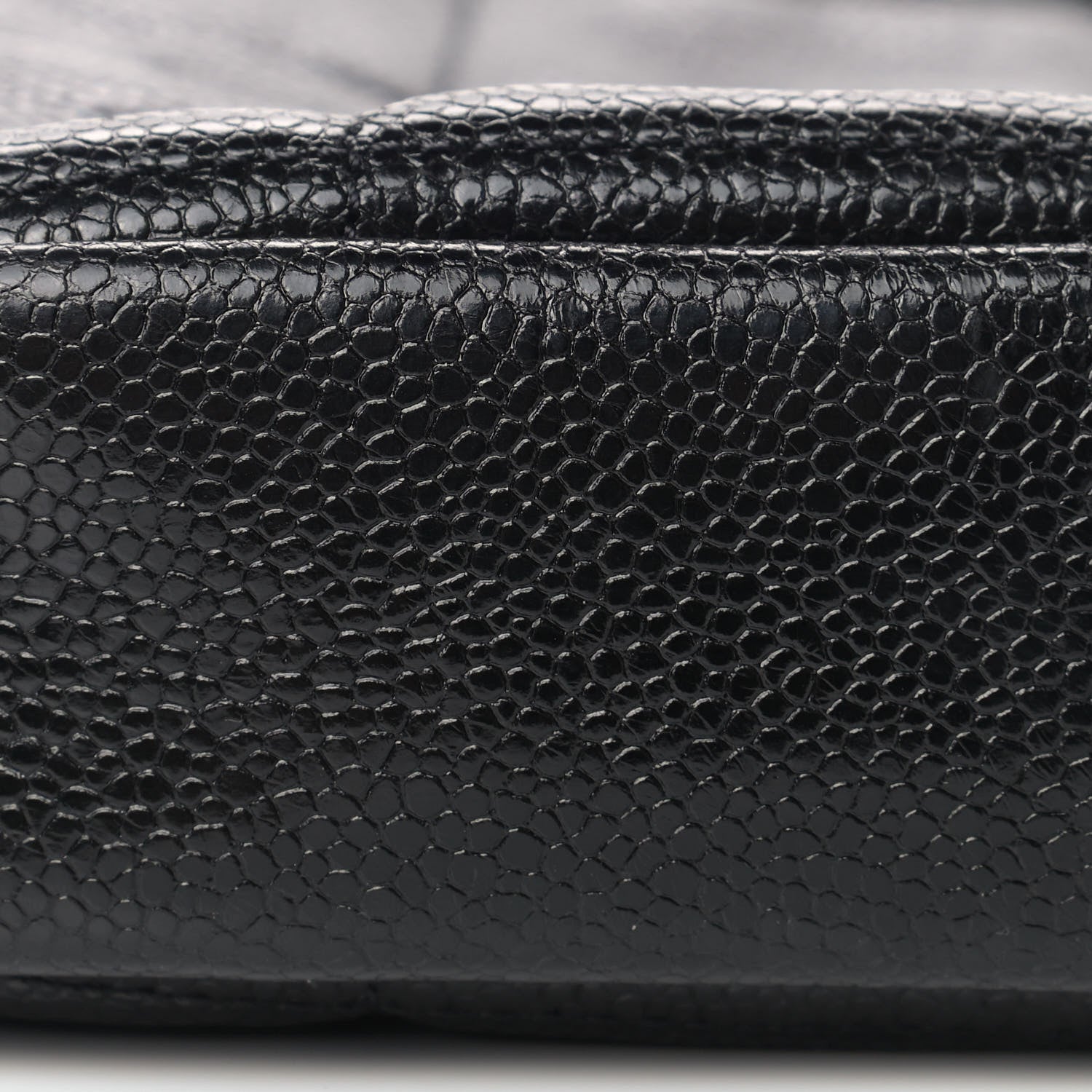 Chanel Caviar Quilted Diamond Clutch With Chain Black 8 of 8