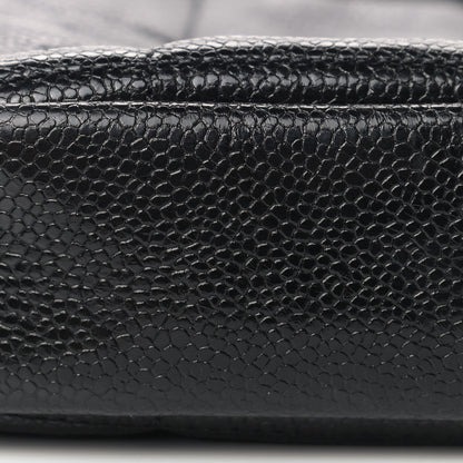 Chanel Caviar Quilted Diamond Clutch With Chain Black 8 of 8