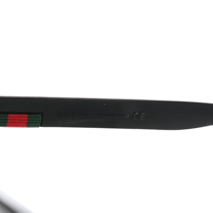 Gucci Web Square Frame GG0010S Sunglasses Black 5 of 8
