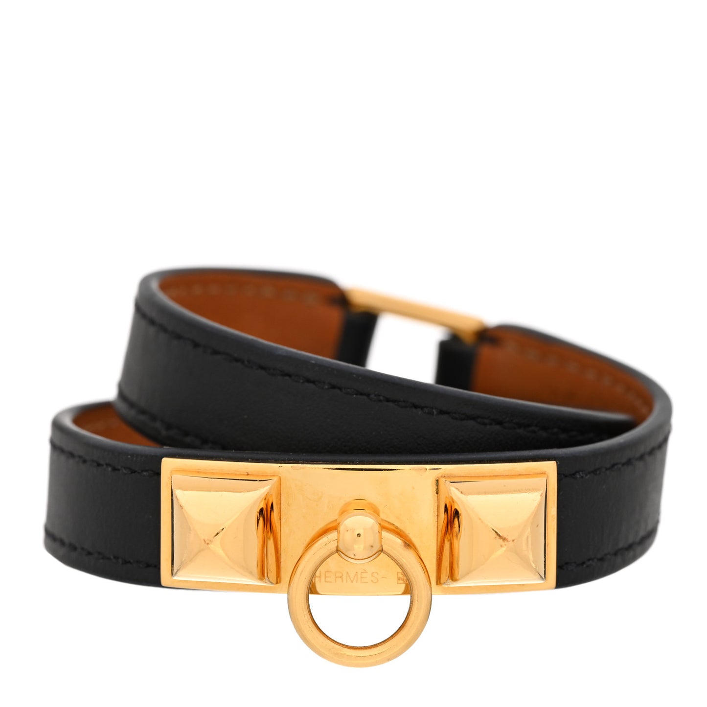 Box Rivale Double Tour Bracelet S Black