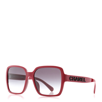 Chanel Acetate Square Sunglasses 5408-A Pink 1 of 8
