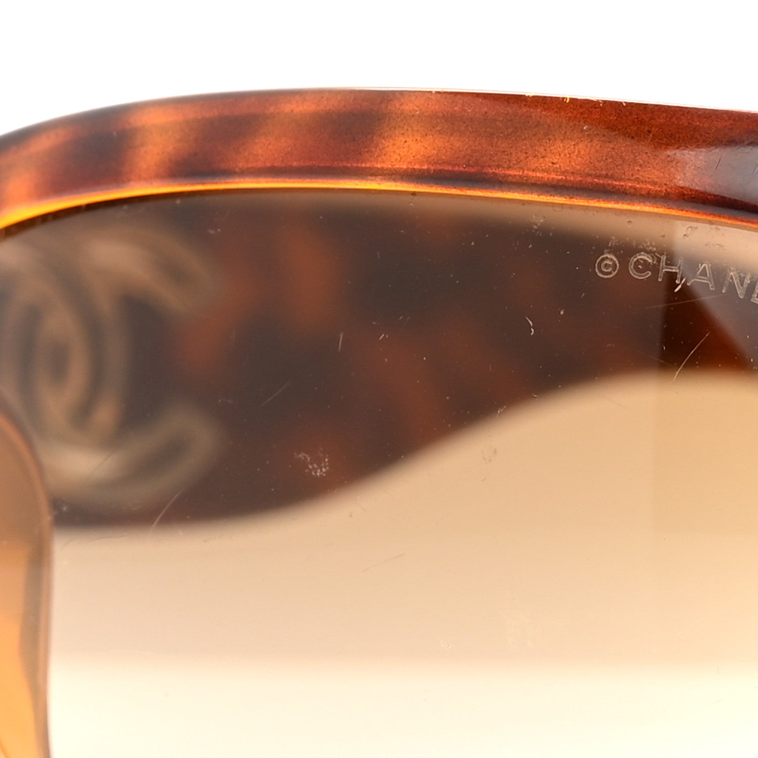 Chanel Acetate CC Sunglasses Tortoise 9 of 10