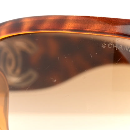 Chanel Acetate CC Sunglasses Tortoise 9 of 10
