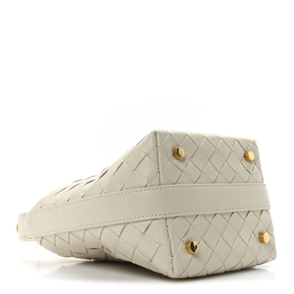 Bottega Veneta Calfskin Nappa Intrecciato Candy Wallace Sea Salt 4 of 9