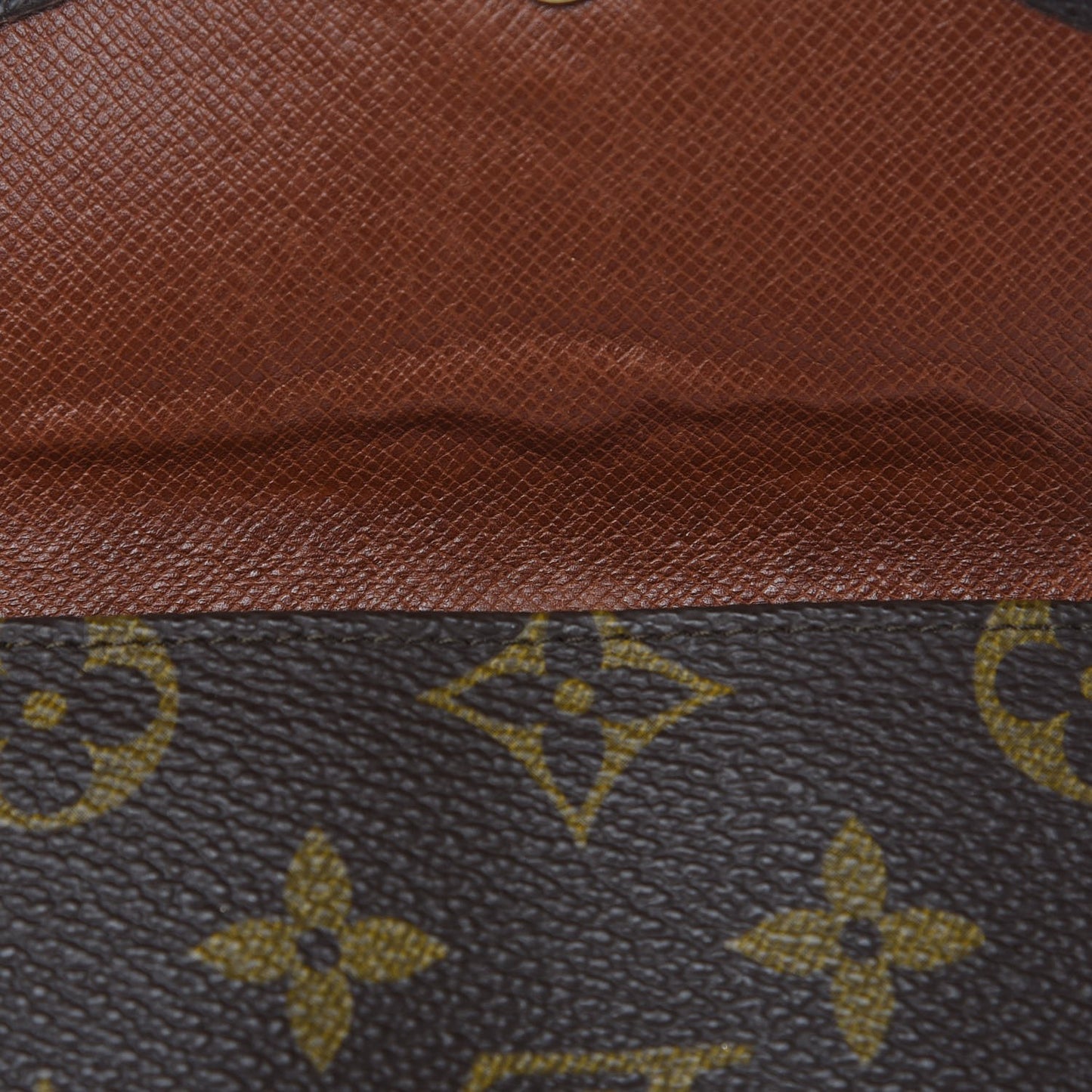 Monogram Porte-Monnaie Billets Cartes Credit Wallet