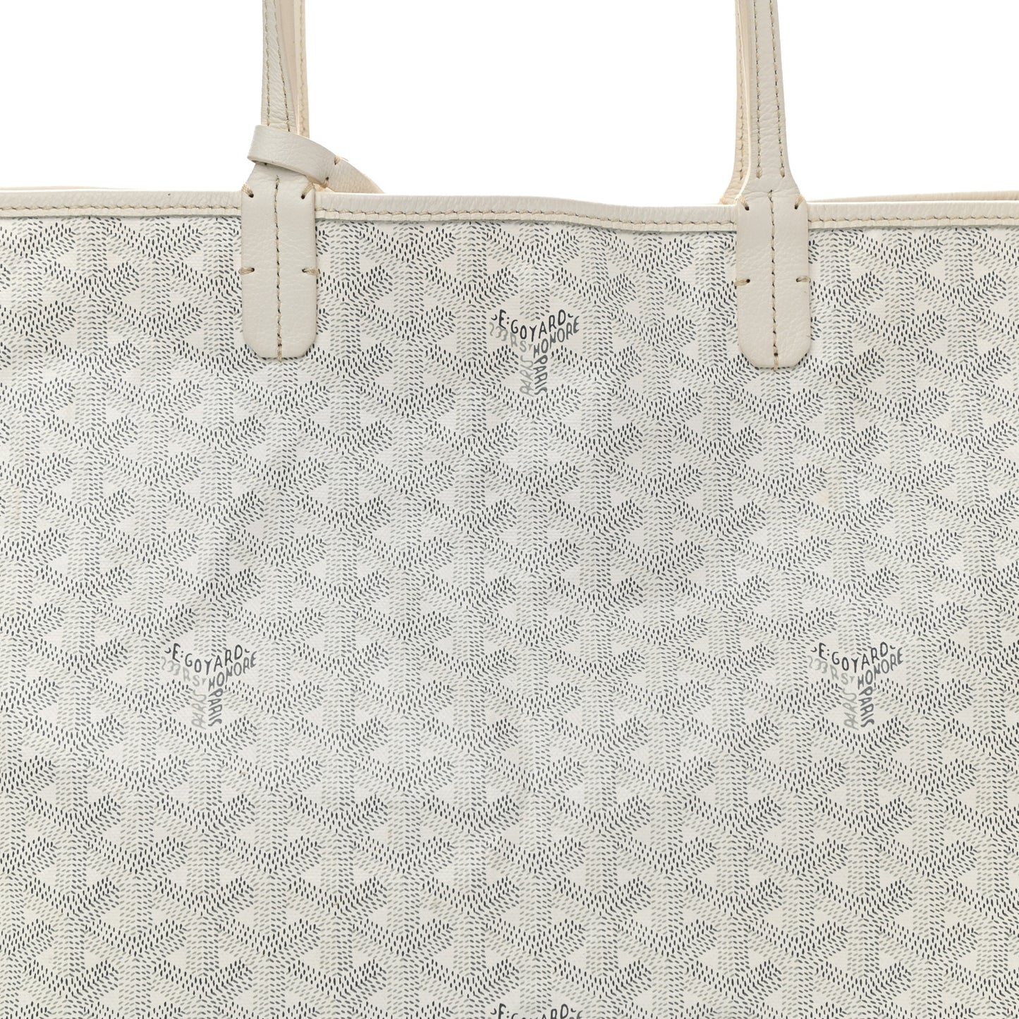 Goyardine Saint Louis PM White