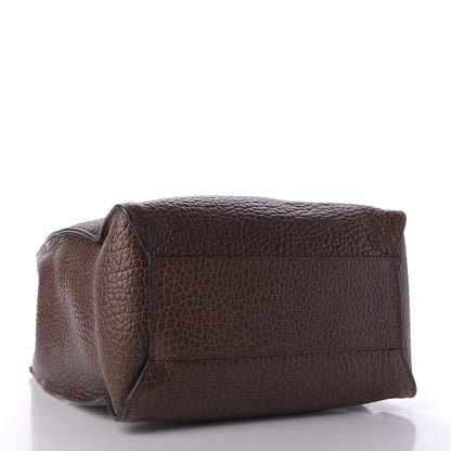 Burberry Heritage Grain Medium Woodbury Tote Brown 4 of 8