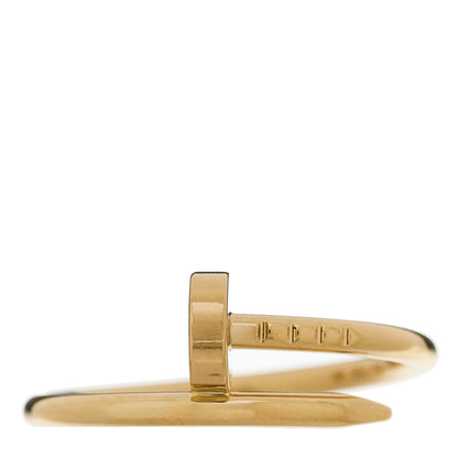 Cartier 18K Yellow Gold Small Juste Un Clou Ring 52 6 1 of 6