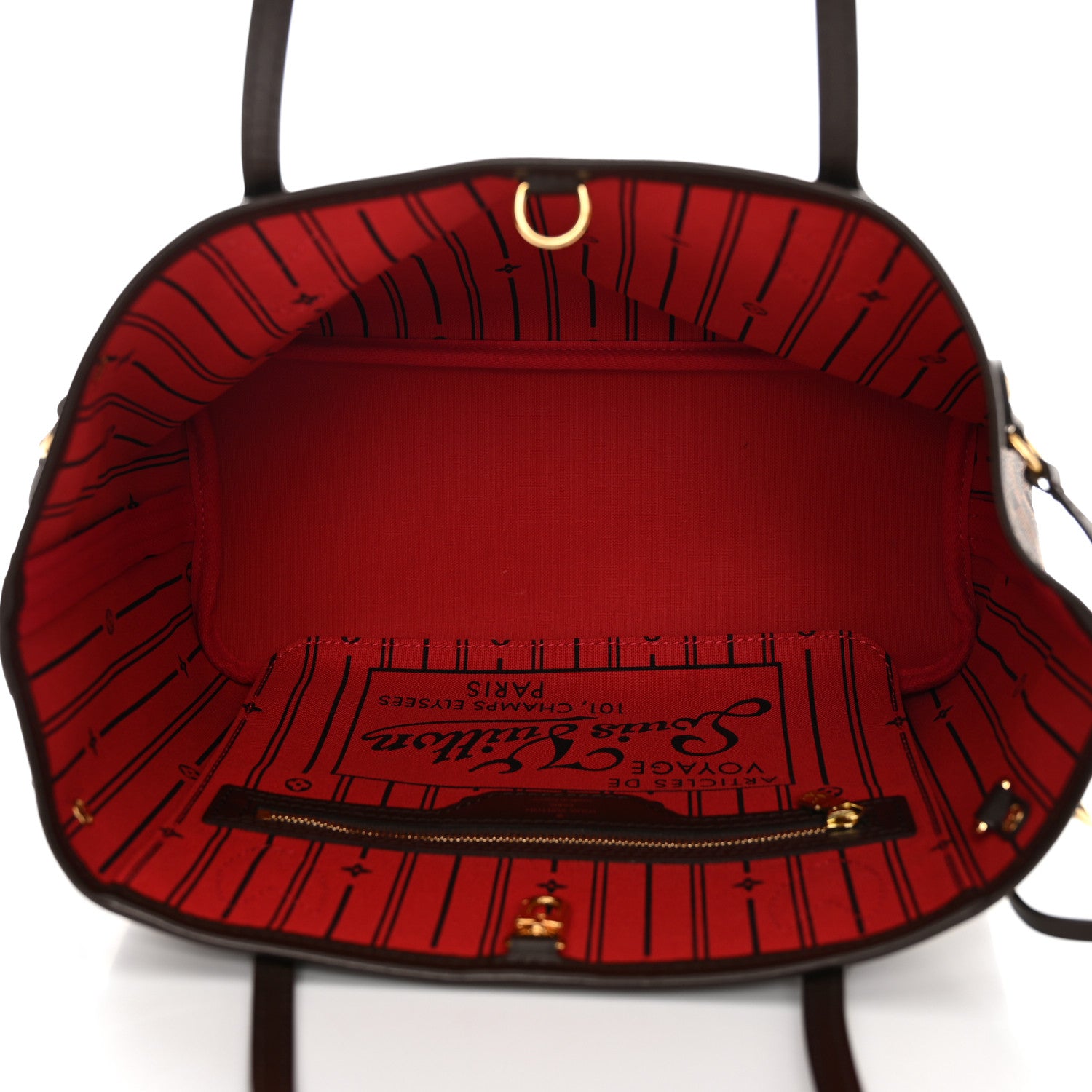 Louis Vuitton Damier Ebene Neverfull PM 5 of 9