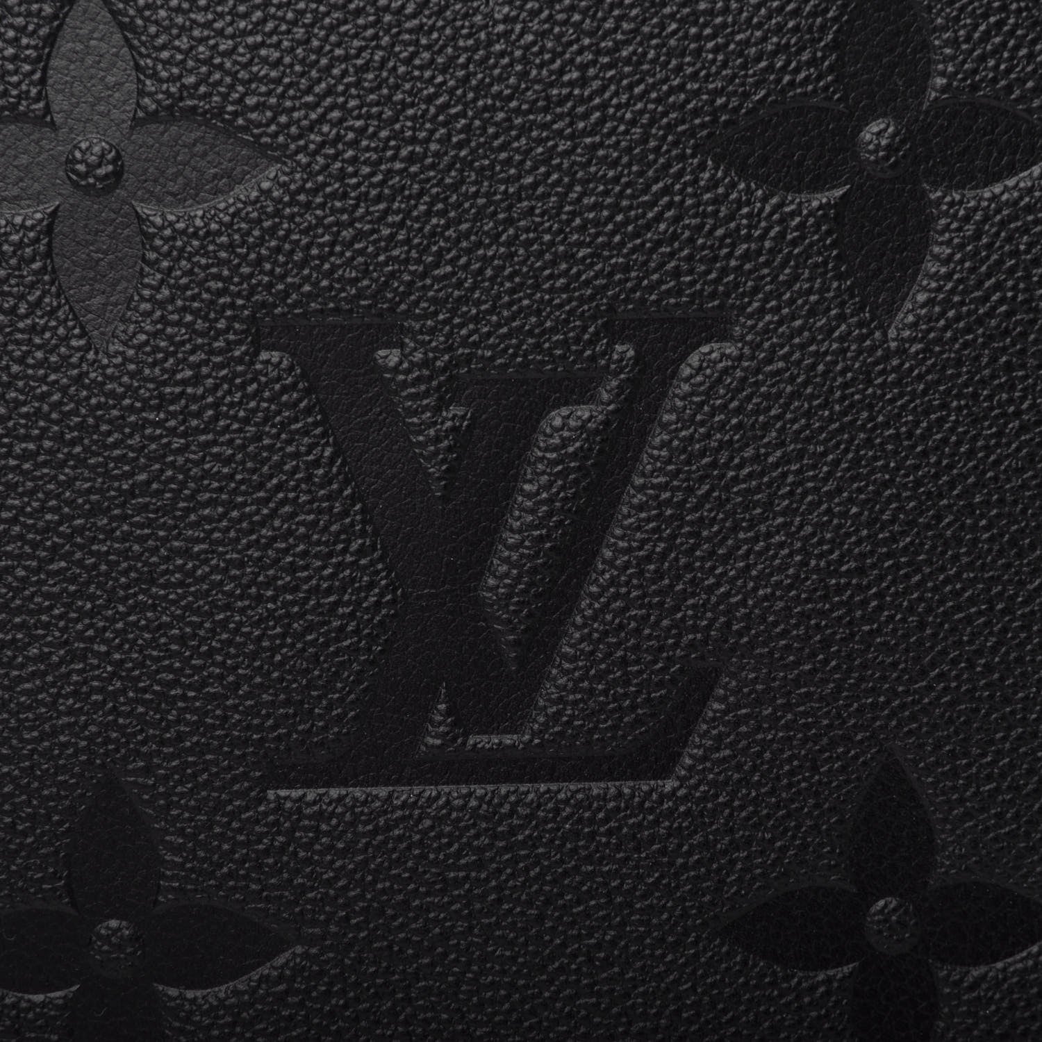 Louis Vuitton Empreinte Monogram Giant Neverfull MM Black 9 of 9