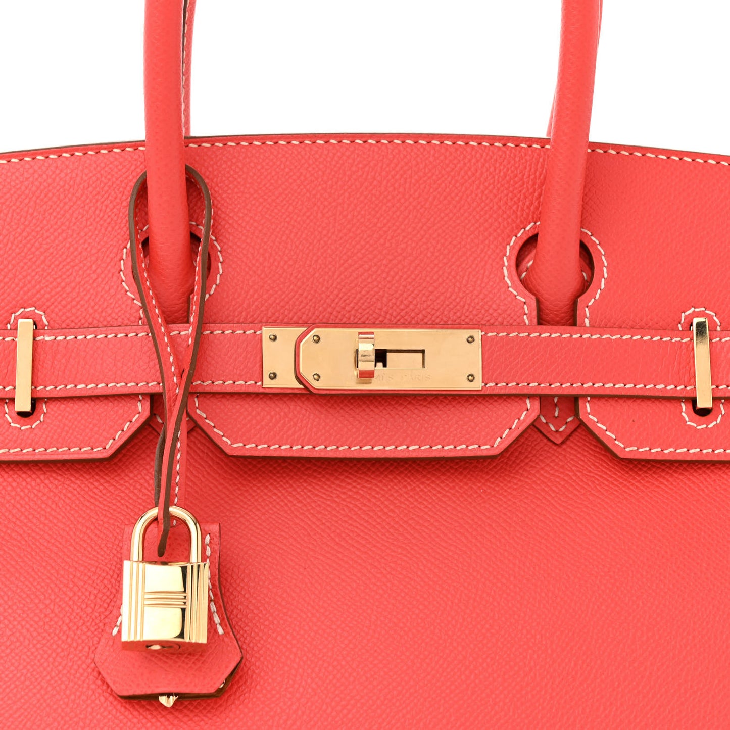 Epsom Candy Birkin 30 Rose Jaipur Gold