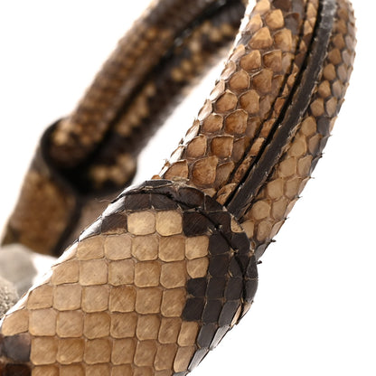 Louis Vuitton Suede Snakeskin Monogram Embossed Whisper GM Jade 15 of 16