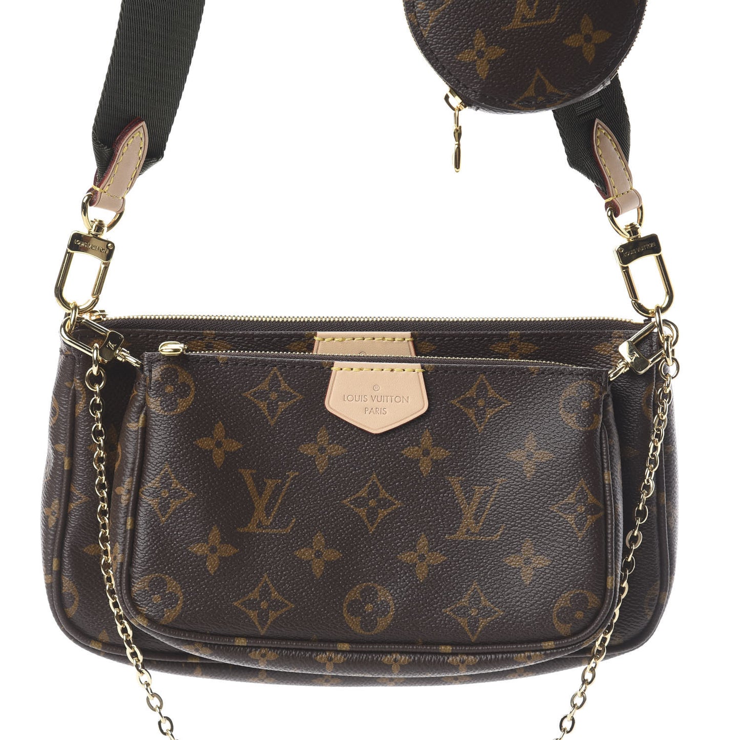 Monogram Multi Pochette Accessories Kaki