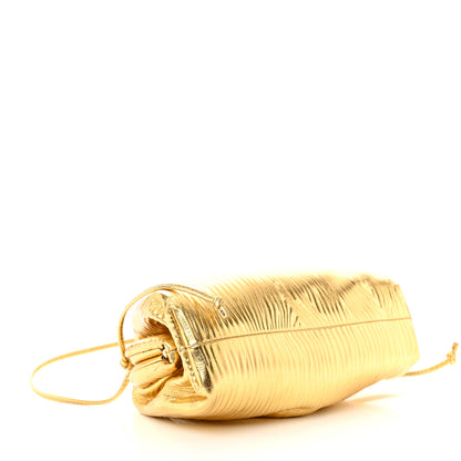 Bottega Veneta Metallic Bark Calfskin The Mini Pouch Gold 4 of 11