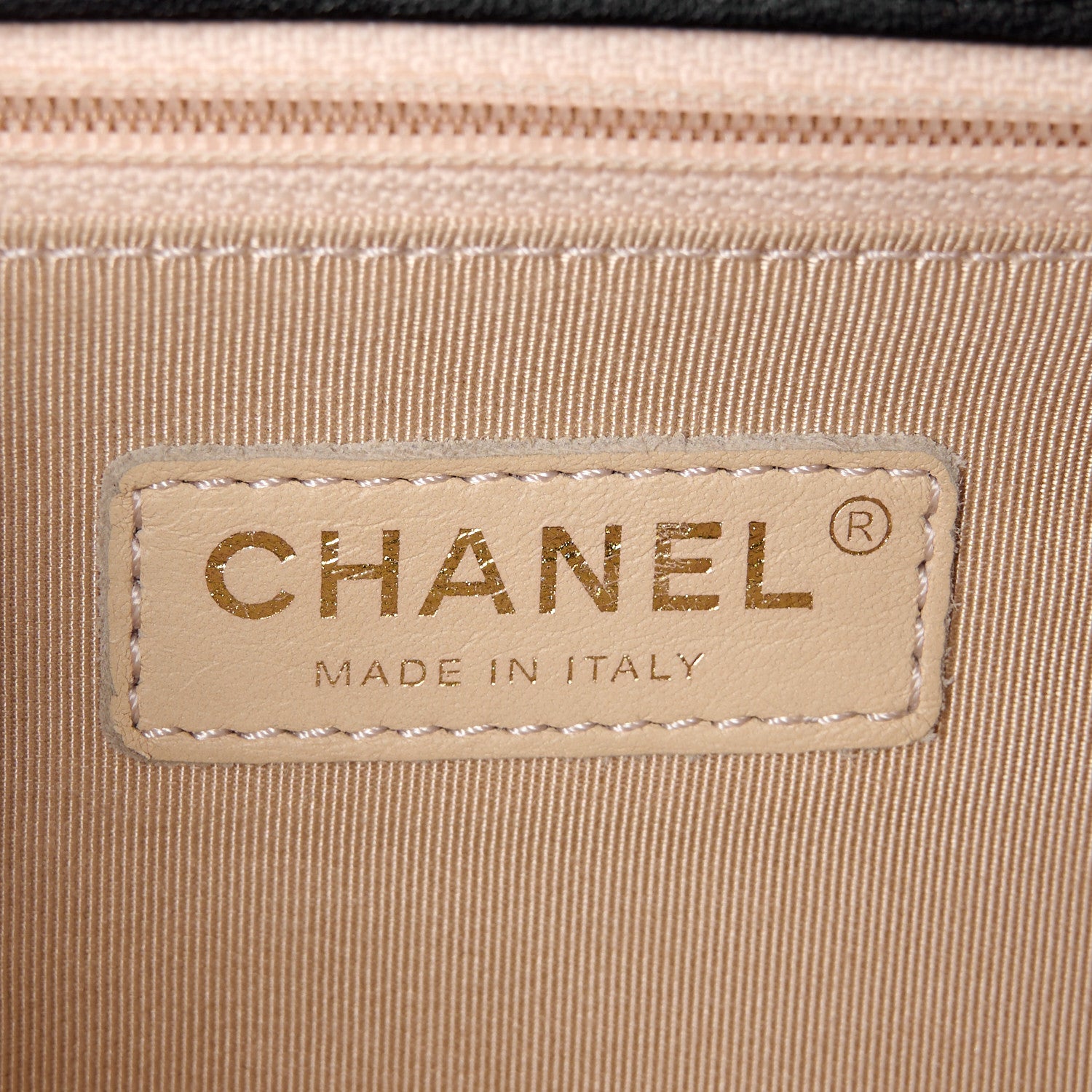 Chanel Lambskin Quilted Large Pearl Chain Flap Bag Black 6 of 11