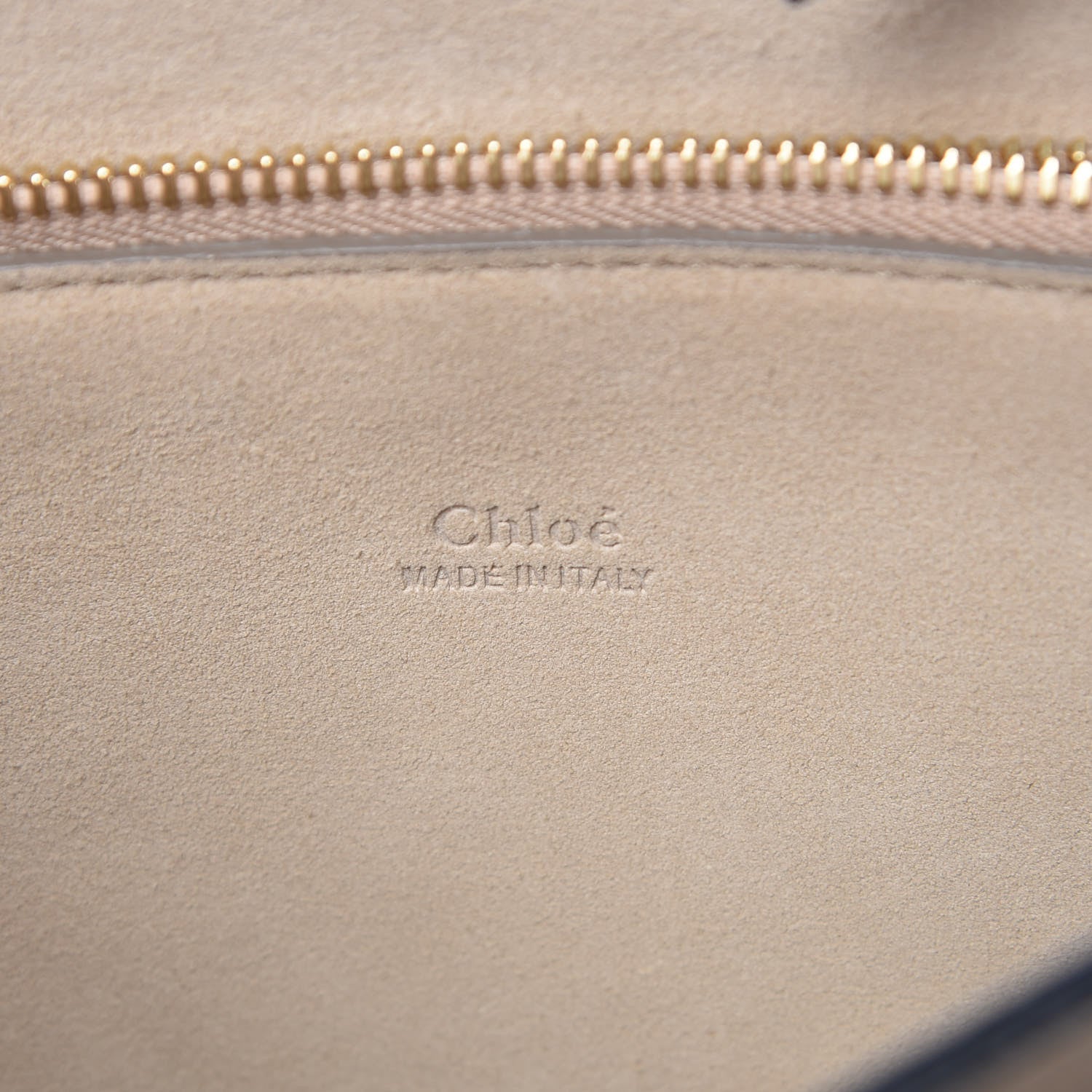 Chloe Suede Calfskin Medium Faye Shoulder Bag Silver Blue 6 of 19