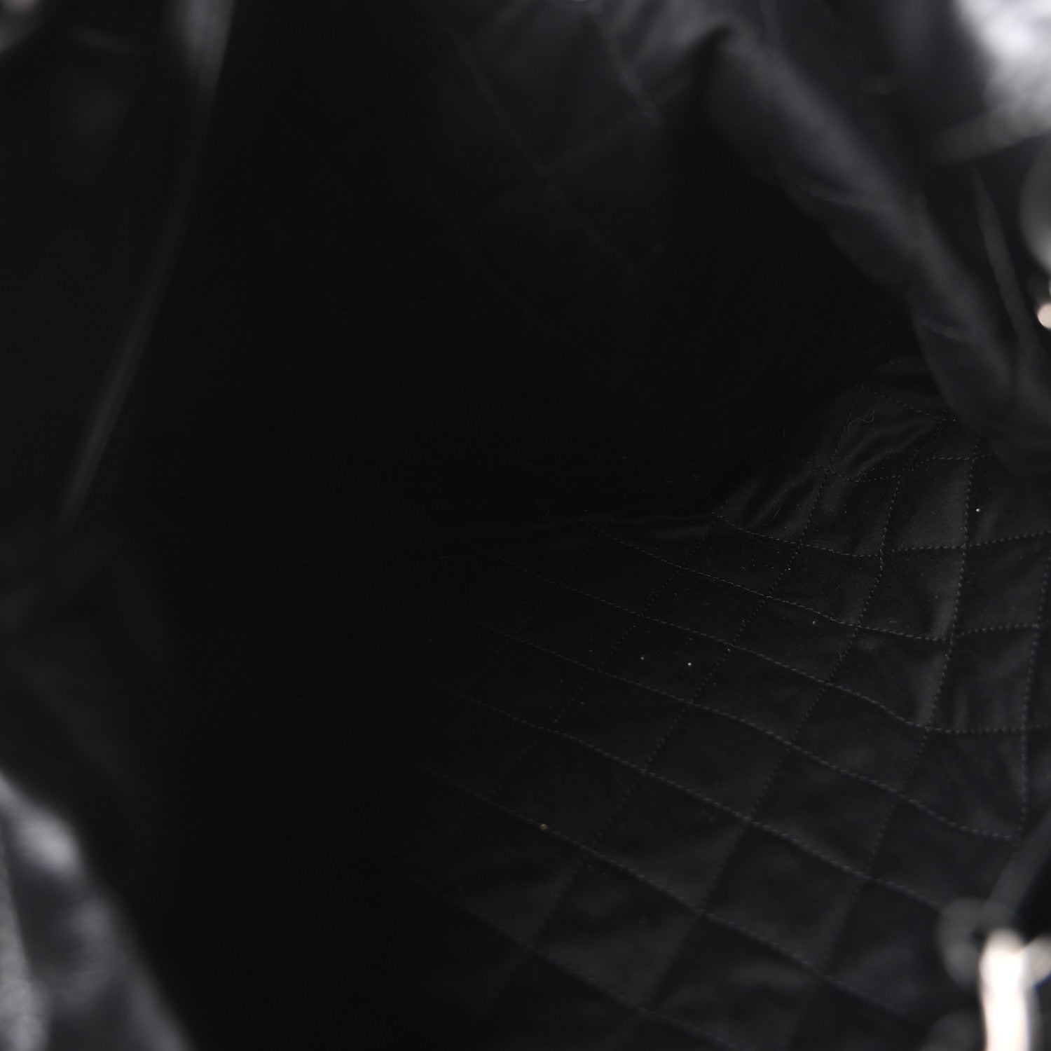 Chanel Metallic Shaded Calfskin Quilted Chanel 22 Black Silver 6 of 11
