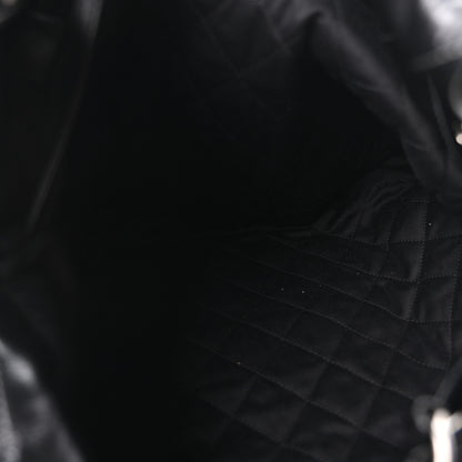 Chanel Metallic Shaded Calfskin Quilted Chanel 22 Black Silver 6 of 11