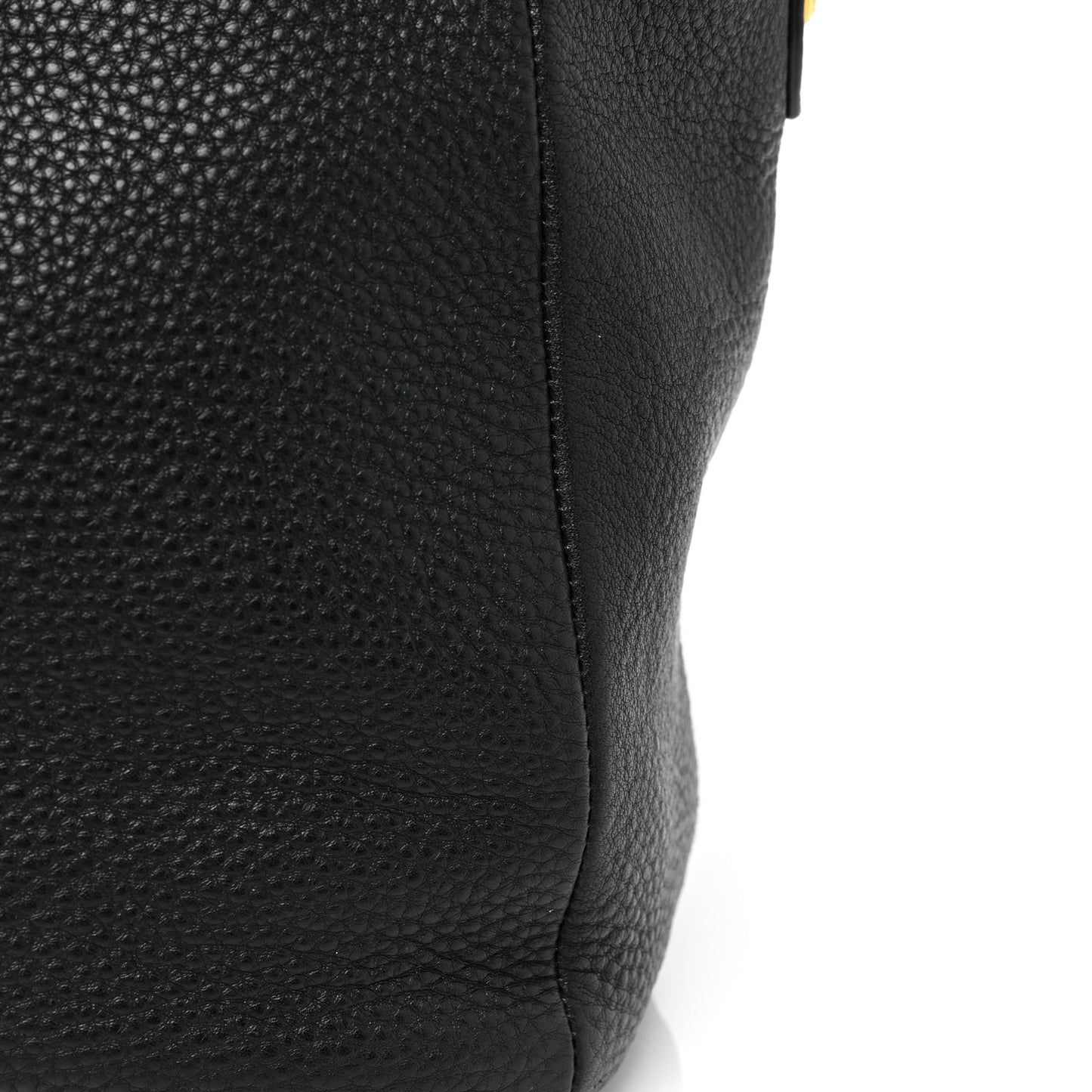 Vitello Daino Tote Black