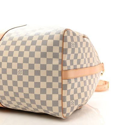 Louis Vuitton Damier Azur Keepall Bandouliere 55 10 of 10