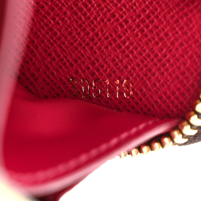 Louis Vuitton Monogram Clemence Wallet Fuchsia 7 of 9