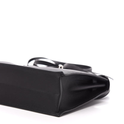Hermes Evercolor Kelly Danse II Belt Bag Black 9 of 13