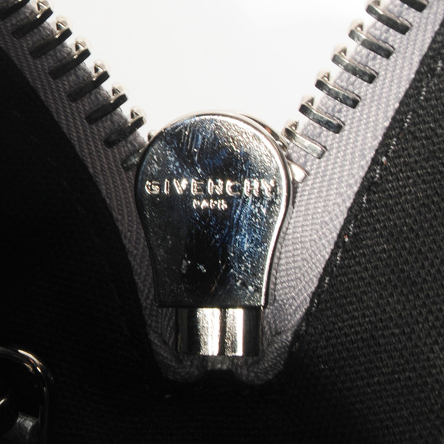 Sugar Goatskin Mini Antigona Silver