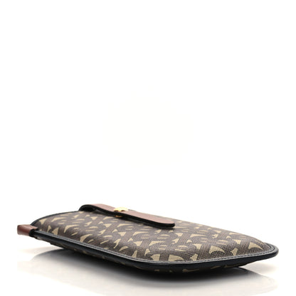Burberry E-Canvas Monogram TB Anne Phone Case With Strap Bridle Brown 3 of 5