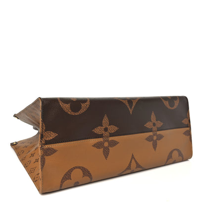 Louis Vuitton Reverse Monogram Giant Onthego GM 4 of 9