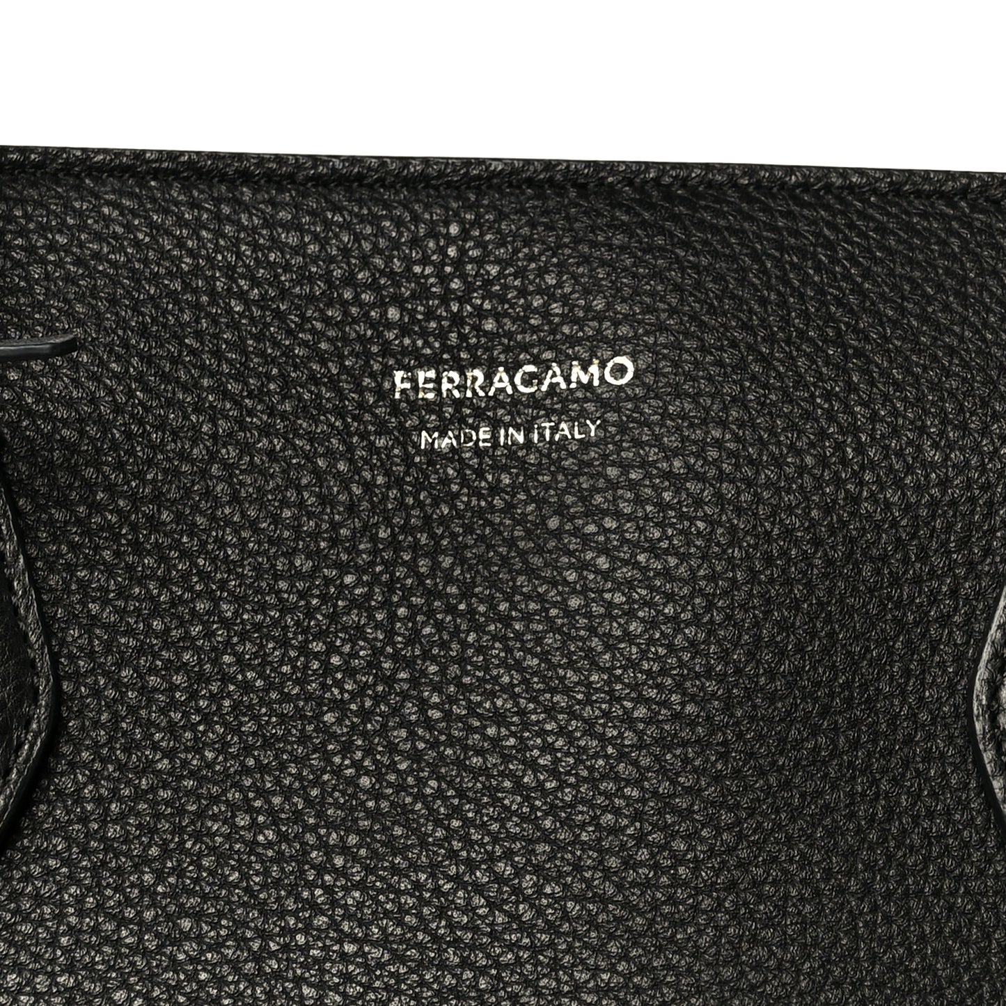 Grained Calfskin Medium Star Tote Black