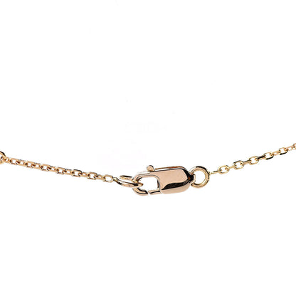 Van Cleef & Arpels 18K Yellow Gold Mother of Pearl Sweet Alhambra Butterfly Pendant Necklace 6 of 6
