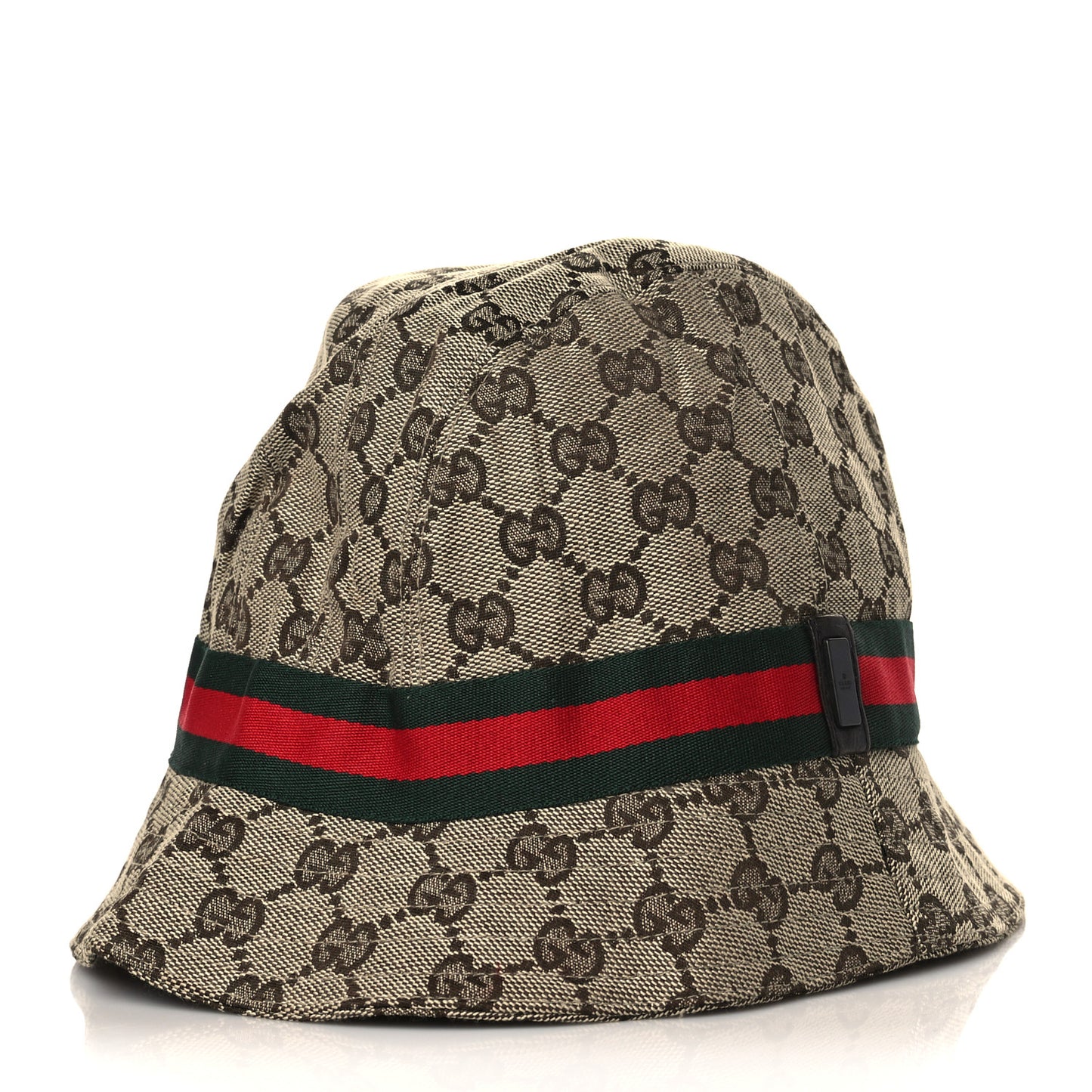 Monogram Web Bucket Hat L Brown