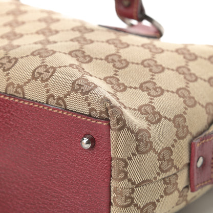 Gucci Monogram Small Boston Red 11 of 16