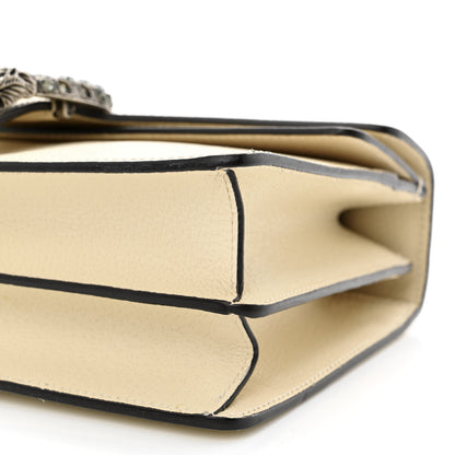 Gucci Textured Calfskin Crystal Small Dionysus Shoulder Bag Mystic White 10 of 16