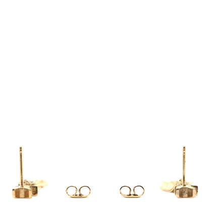 Saint Laurent Metal Cassandre Tassel Earrings Gold 3 of 4