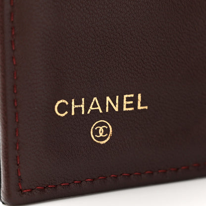 Chanel Lambskin Quilted Large Flap Wallet Black 6 of 9