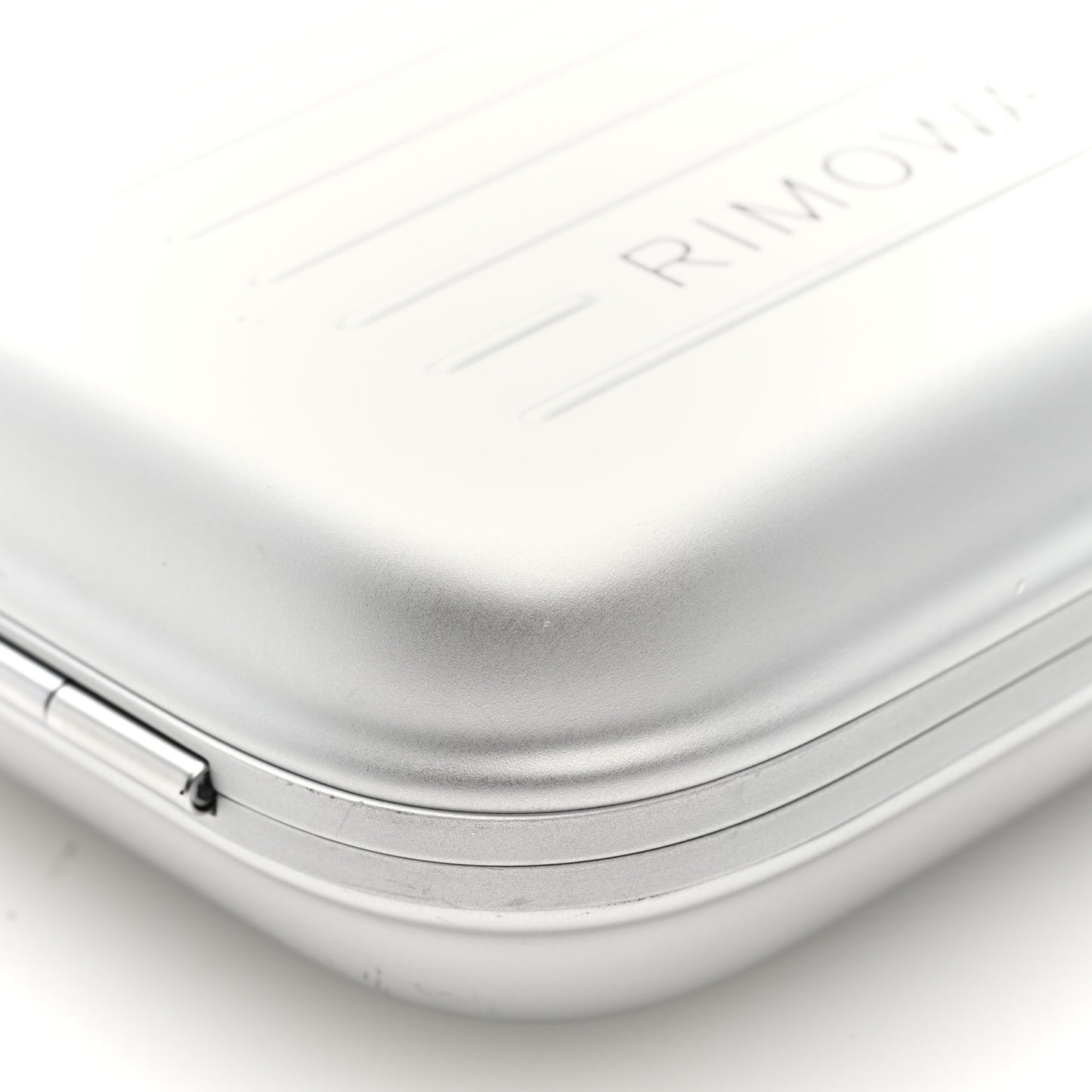 Aluminum Personal Sling Clutch Silver