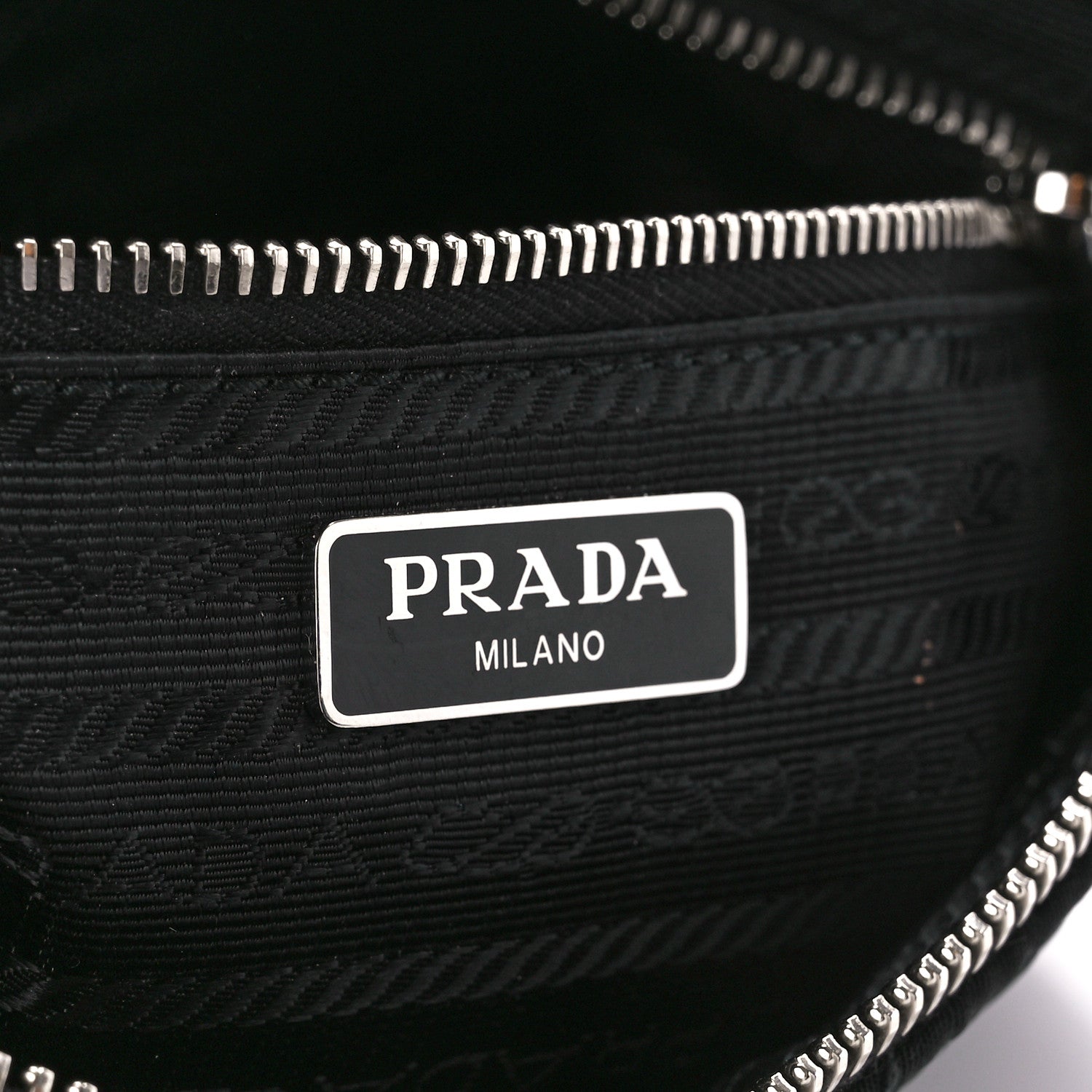 Prada Nylon Tessuto Impuntu Quilted Crossbody Bag Black 6 of 11
