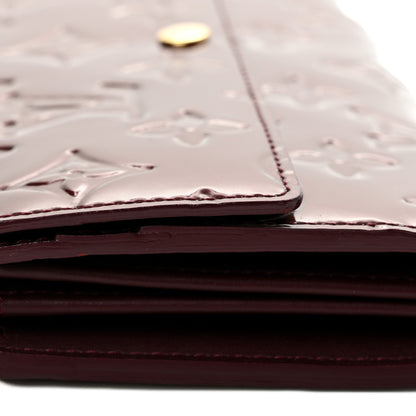 Louis Vuitton Vernis Sarah Wallet Amarante 9 of 11