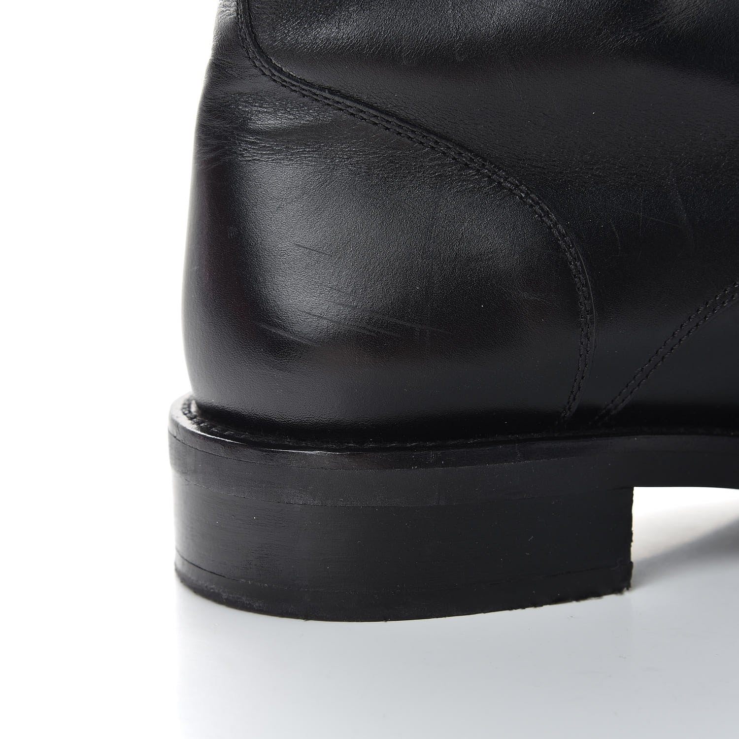 Louis Vuitton Calfskin Wonderland Ranger Boots 39 Black 12 of 14