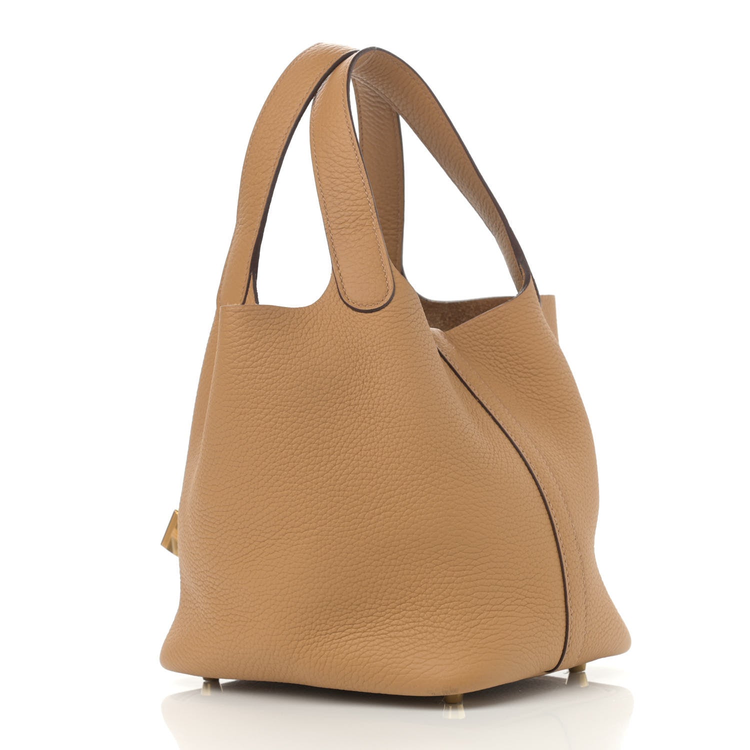 Hermes Taurillon Clemence Picotin Lock 18 PM Biscuit 3 of 13