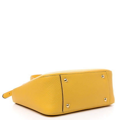 Fendi Cuoio Romano Selleria Small FF Tote Sunflower 3 of 8