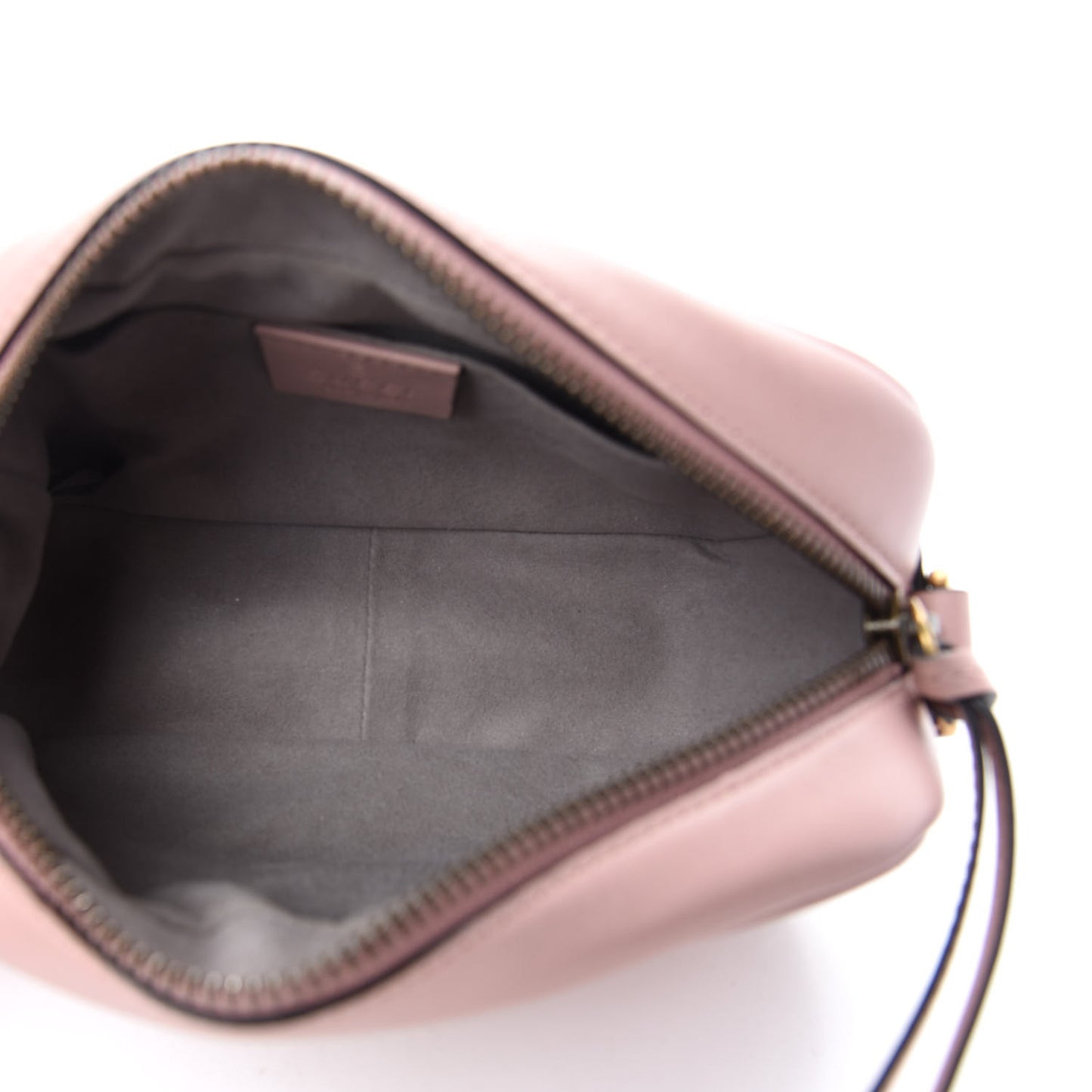Calfskin Matelasse Mini GG Marmont Chain Shoulder Bag Perfect Pink