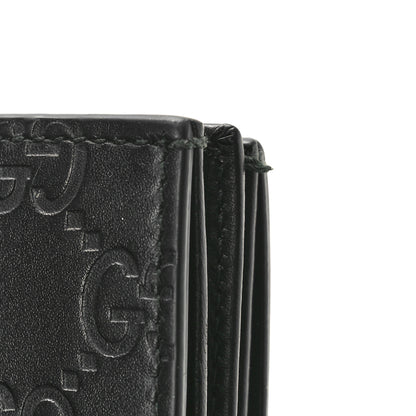Gucci Guccissima Signature Bowy Card Case Wallet Black 9 of 9