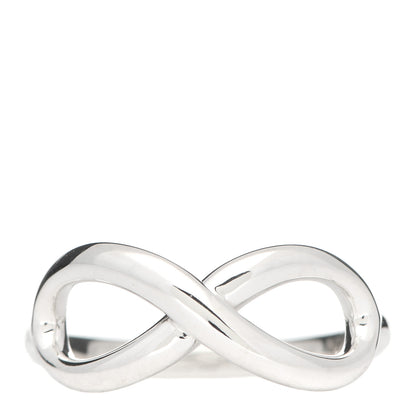 Tiffany Sterling Silver Infinity Ring 49 5 1 of 4
